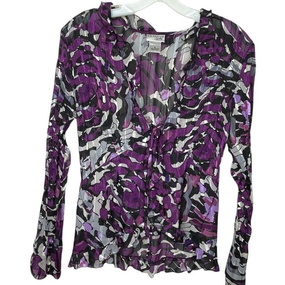 Kim Rogers Sheer Blouse - Picture 1 of 5